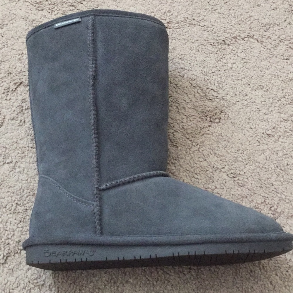 Grey Bearpaw Boots
